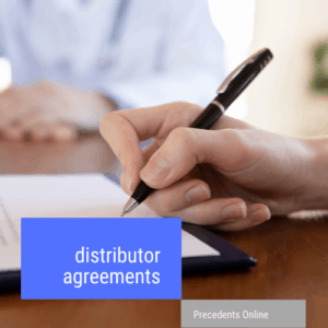 distributor agreements enduring power of attorney