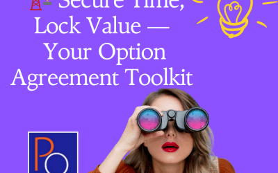 🏗️ Secure Time, Lock Value — Your Option Agreement Toolkit